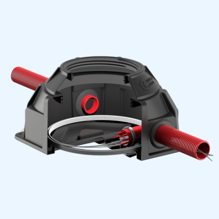 КОД 2 H600 Колодец оперативного доступа с крышкой D 560 мм Полимер